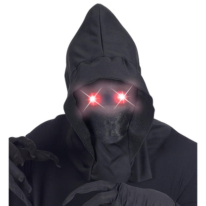 W WIDMANN MILANO Party Fashion Mască Față Invizibilă cu Glugă și Ochi Luminoși pentru Halloween