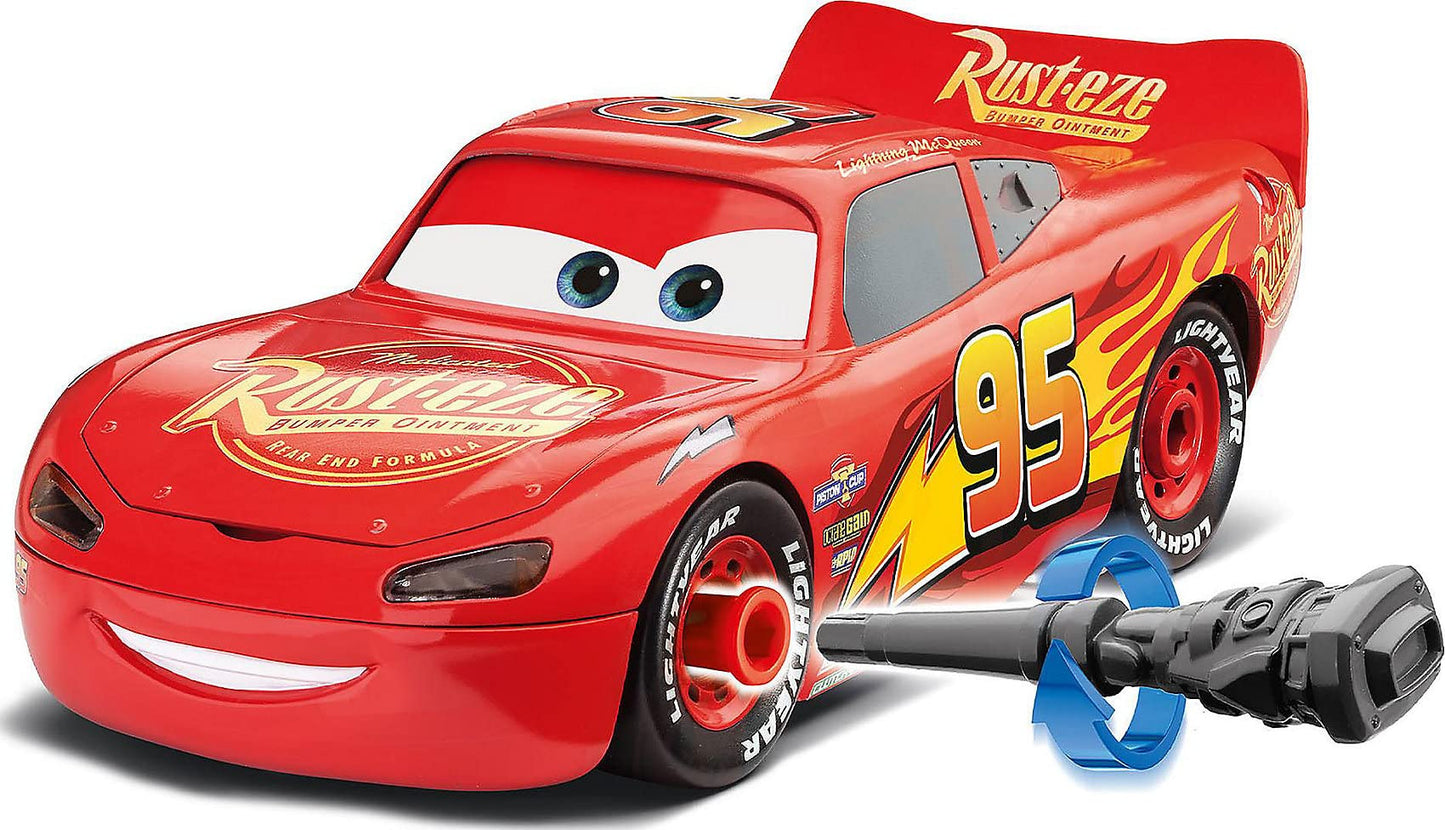 Revell - Mașină de Jucărie Lightning McQueen Disney-Cars (Lumini & Sunete)