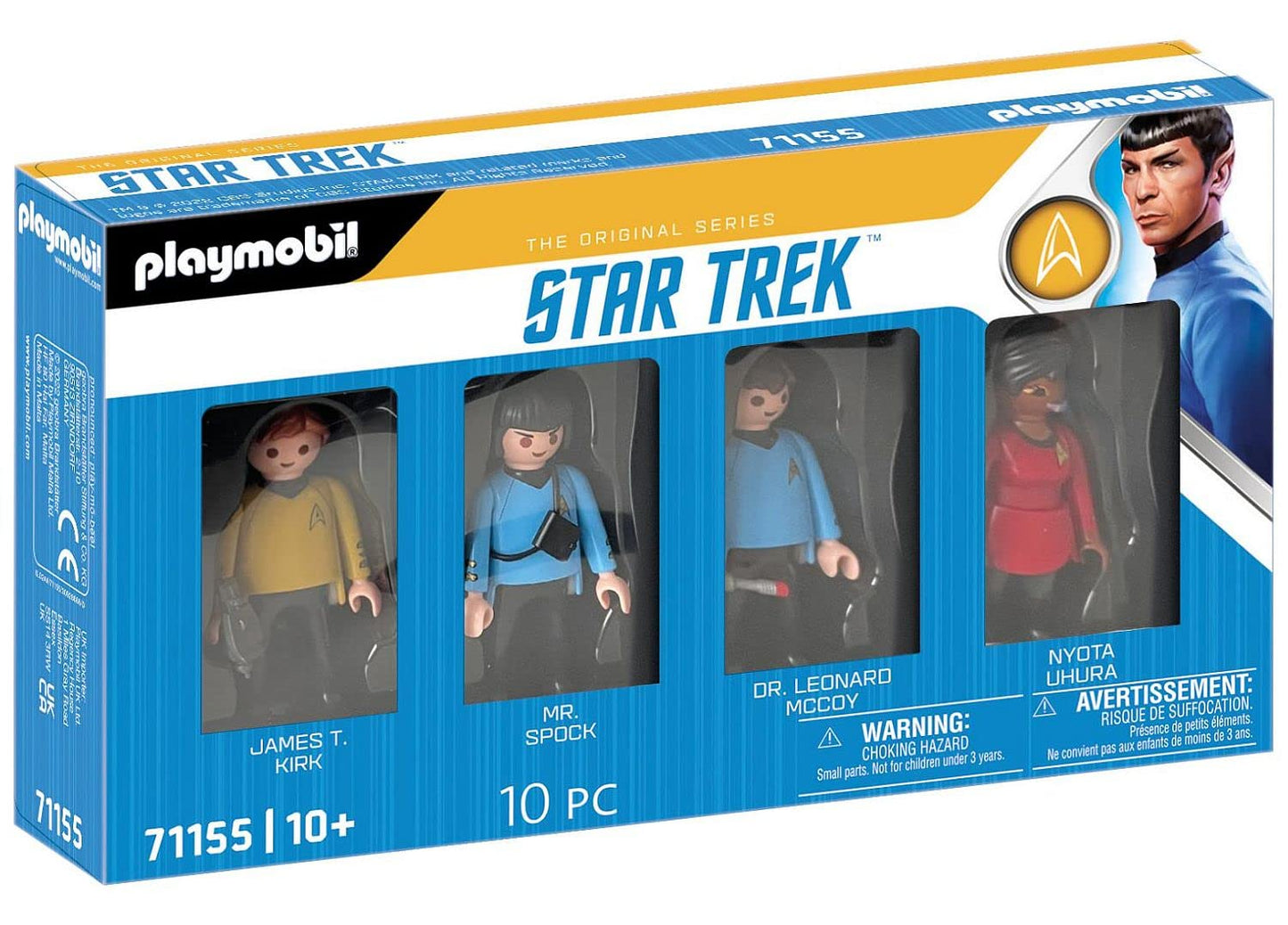 PLAYMOBIL 71155 Star Trek Set 4 figurine, 10+ ani