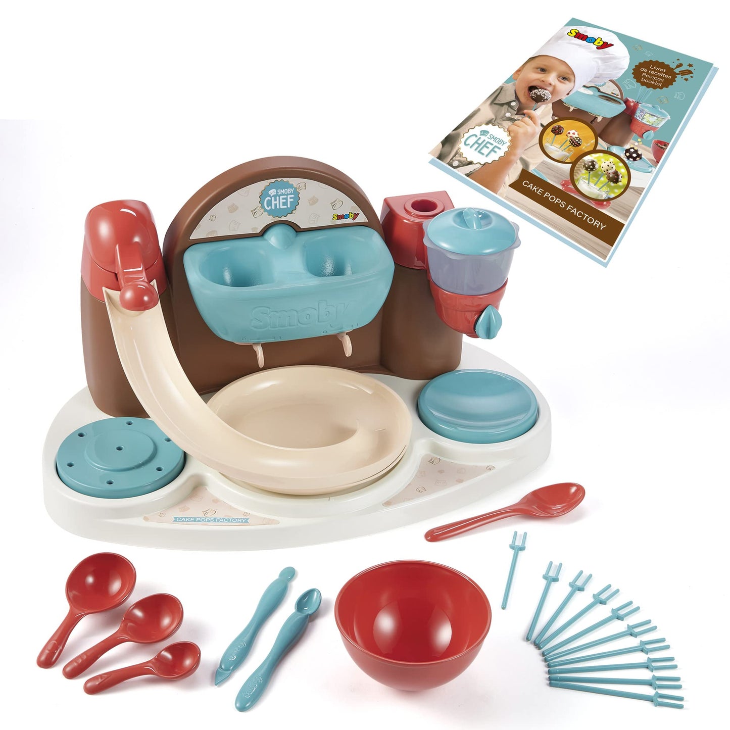 Smoby Chef Cake Pop Set de copt pentru copii pentru prepararea cake pops 5+ ani