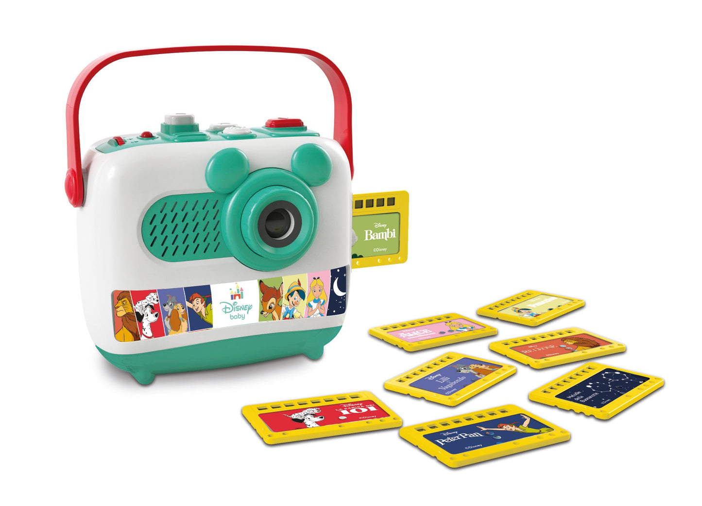 Clementoni Disney Baby Proiector si Povestitor, 4 carti