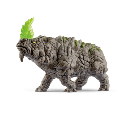 Schleich ELDRADOR CREATURES 70157 Kampfrhino - Figură de acțiune monstru fantastic cu detalii realiste - Monstru periculos rinocer cu cap mobil, pentru copii de la 7 ani
