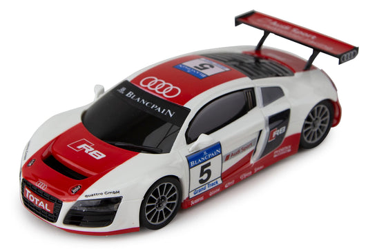 Ninco - Audi R8 GT3 Alb și Roșu. Mașină Slot la Scara 1:32. (50670)
