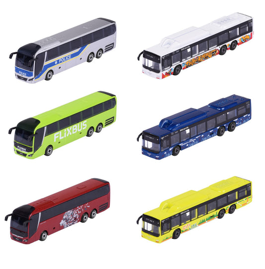 Majorette Autobuz MAN City, metal, 13 cm