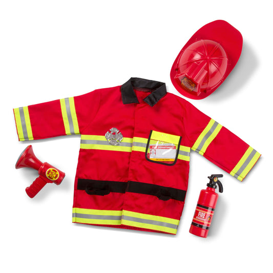 Melissa & Doug Costum Pompier, 6 piese, 3+ ani
