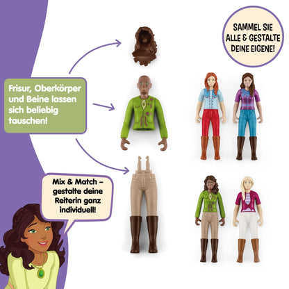 Schleich 42714 Set Cai Sarah & Mystery, 6 piese