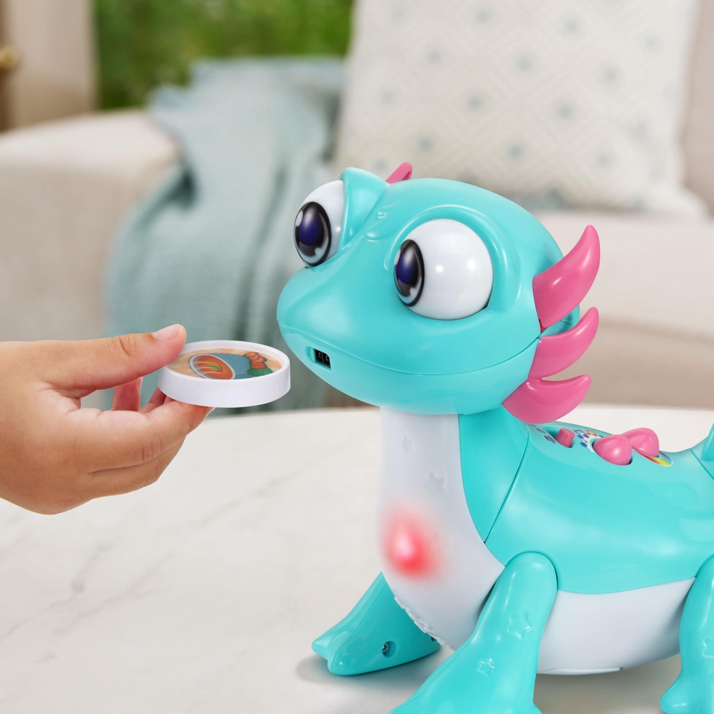 VTech 560105 Jucărie pentru bebeluși Axolotl albastră