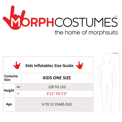 Costum de motociclist gonflabil pentru copii, costum de curse pentru copii