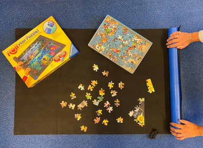 Ravensburger - Tappeto Puzzle 300-1500 Piese | Tappeto Puzzles 110x66cm | Porta Puzzle 1000 Piese