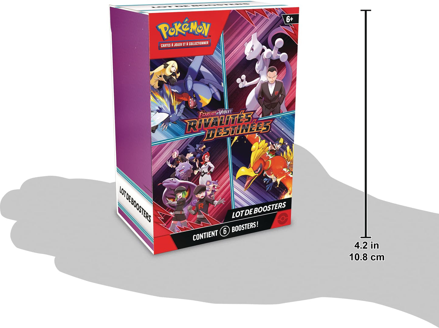 Pokémon TCG Scarlet & Violet, 6 pachete booster