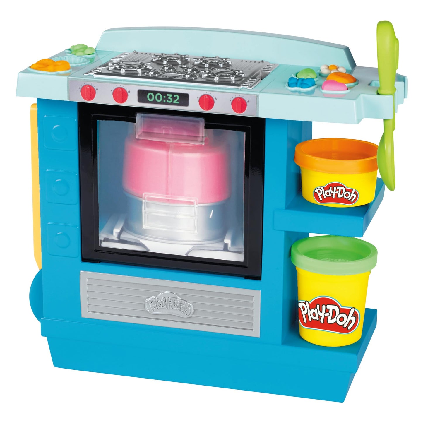 Play-Doh Kitchen Creations Set de joacă cu cuptor pentru copii de la 3 ani cu 5 culori