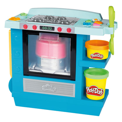 Play-Doh Kitchen Creations Set de joacă cu cuptor pentru copii de la 3 ani cu 5 culori