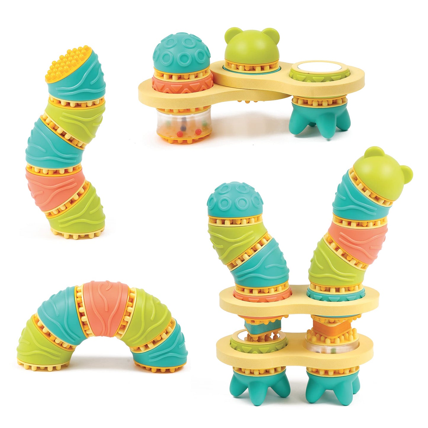 LUDI Picotons Set construcție 20 piese, 10+ luni