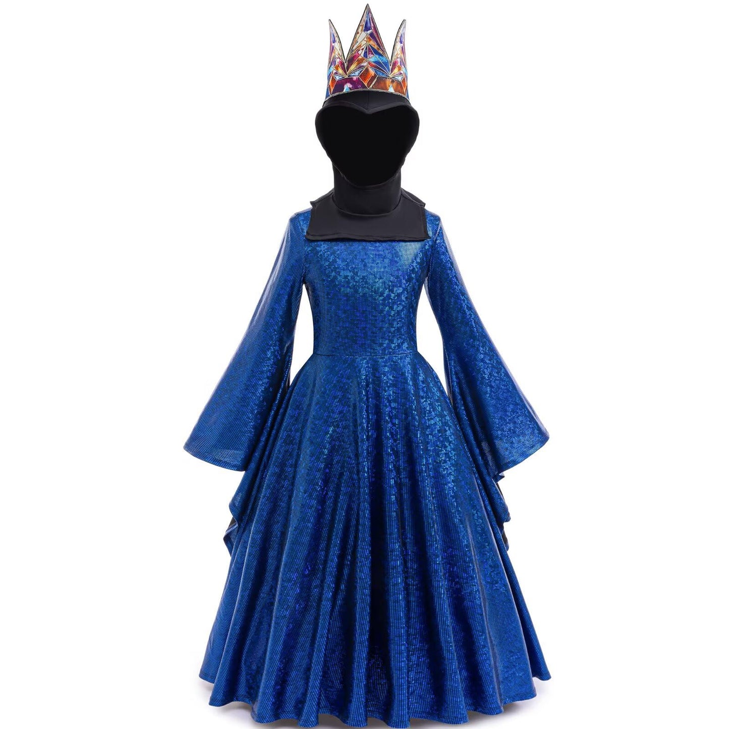 Tangsenyu Costum Albă ca Zăpada clasic, 4 piese, copii