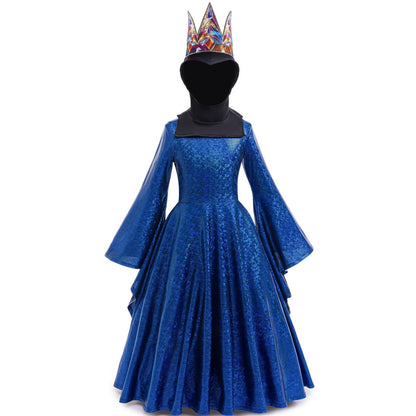 Tangsenyu Costum Albă ca Zăpada clasic, 4 piese, copii