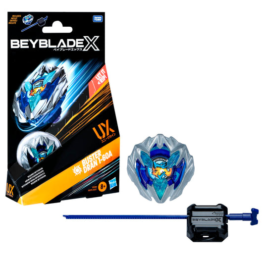 Hasbro Beyblade X Buster Dran 1-60A UX Set de pornire cu Kreisel și Starter pentru copii de la 8 ani
