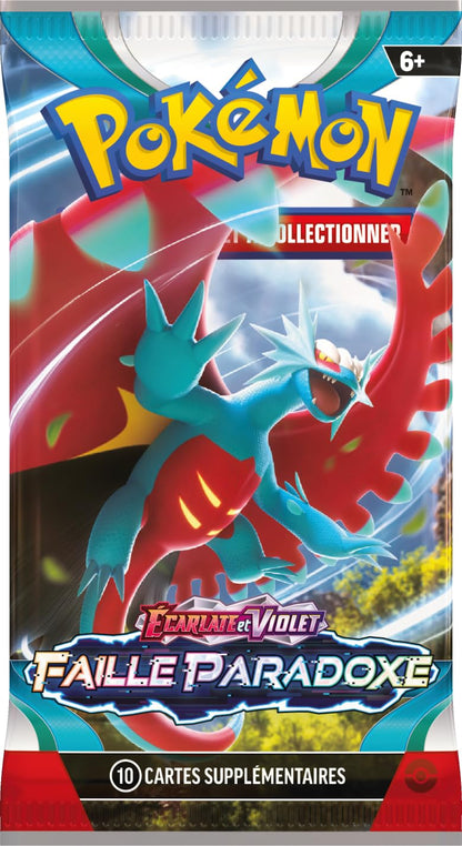 Pokémon TCG Paradoxe Strähnen, 3 Booster Packs