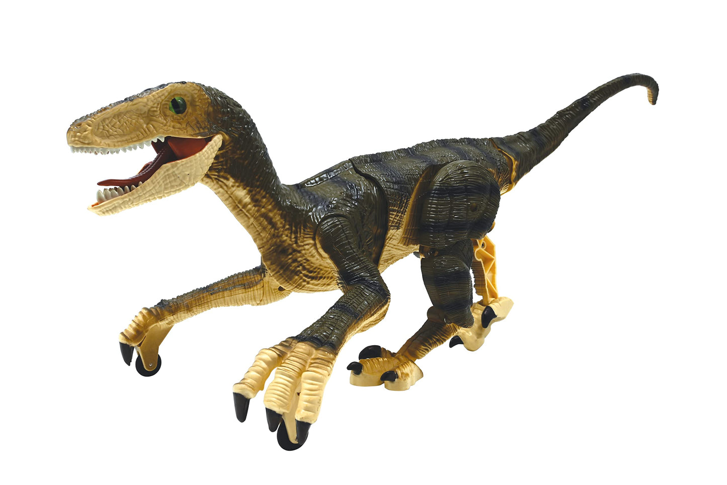 Lexibook RC Raptor Control Figurina de dinozaur controlată de la distanță cu mișcări articulate și efecte luminoase, de la 2 ani