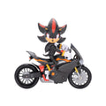 SONIC Figurina Shadow cu motocicleta, 13 cm