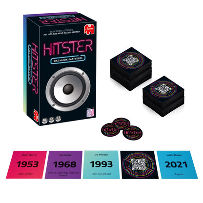 Hitster Joc de carti muzical petrecere, 16+ ani