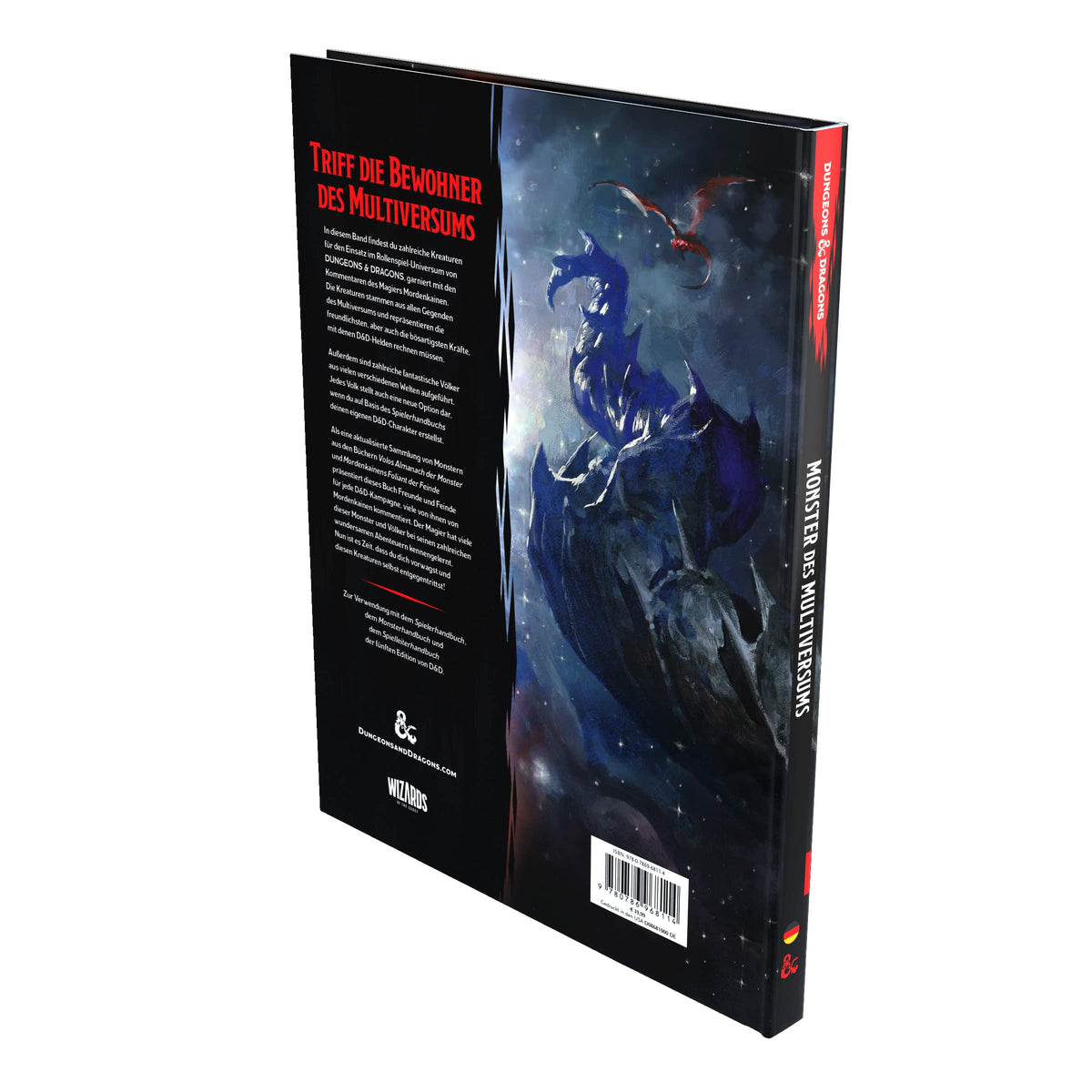 Dungeons & Dragons Mordenkainen Set de joc Carte Monștri din Multivers 3+ ani (limba germană)