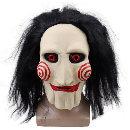 Saw Mask Halloween Masca de Halloween din latex natural 100% pentru bărbați și copii