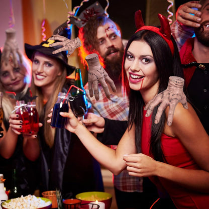RCYHCY Mână Falsă Halloween din Latex cu Cicatrici