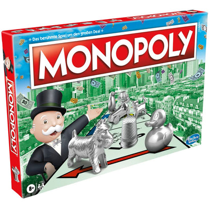 Monopoly Joc de societate clasic, 2-6 jucători, 8+ ani