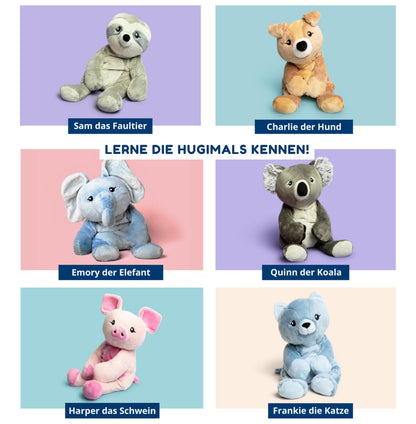 HUGIMALS HUG003PU Jucărie de pluș cu greutate 2kg cu presiune profundă pentru calmare pentru copii și adulți