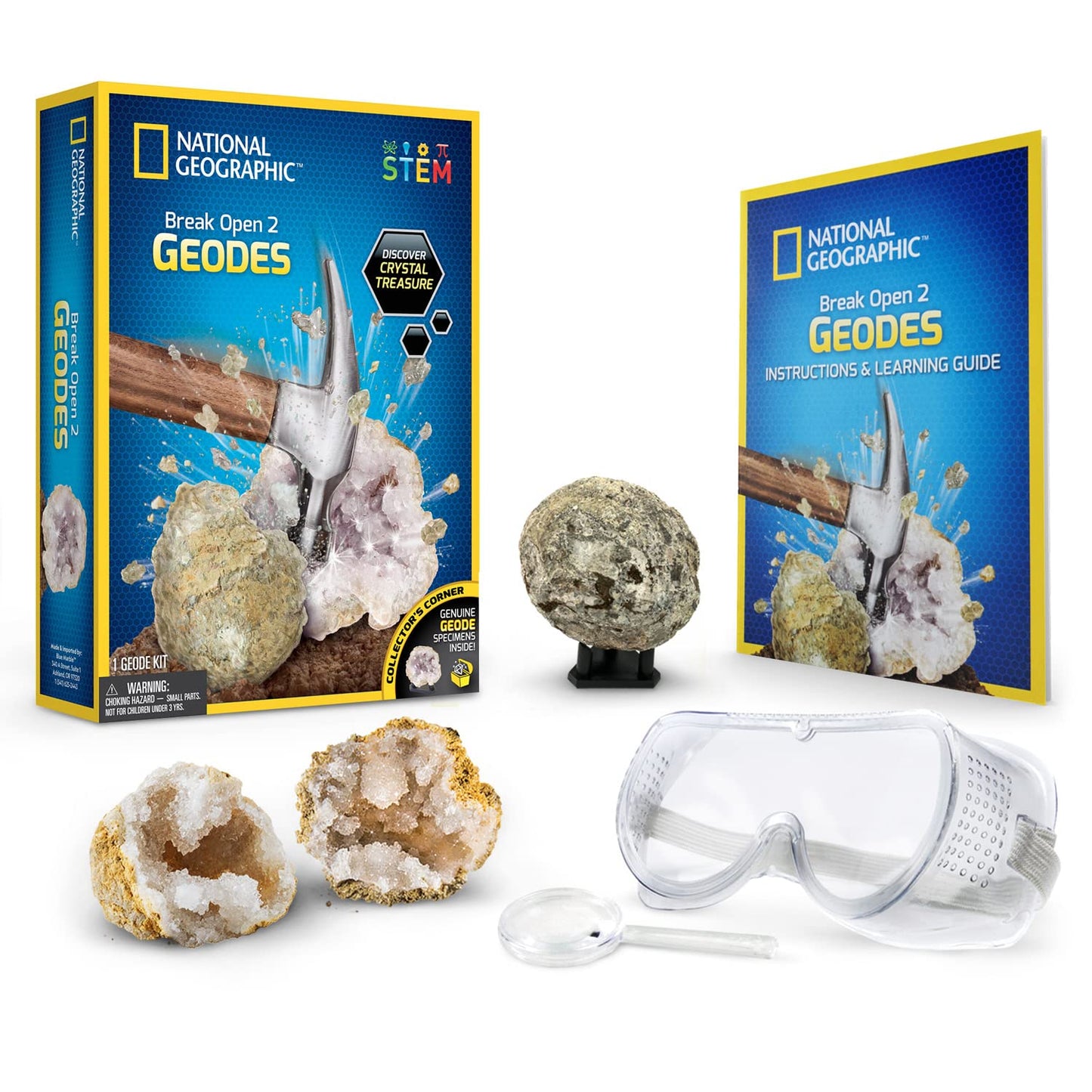 Bandai - National Geographic - Set de Explorator -  Joc Educațional și Științific - STEM - JM80572M