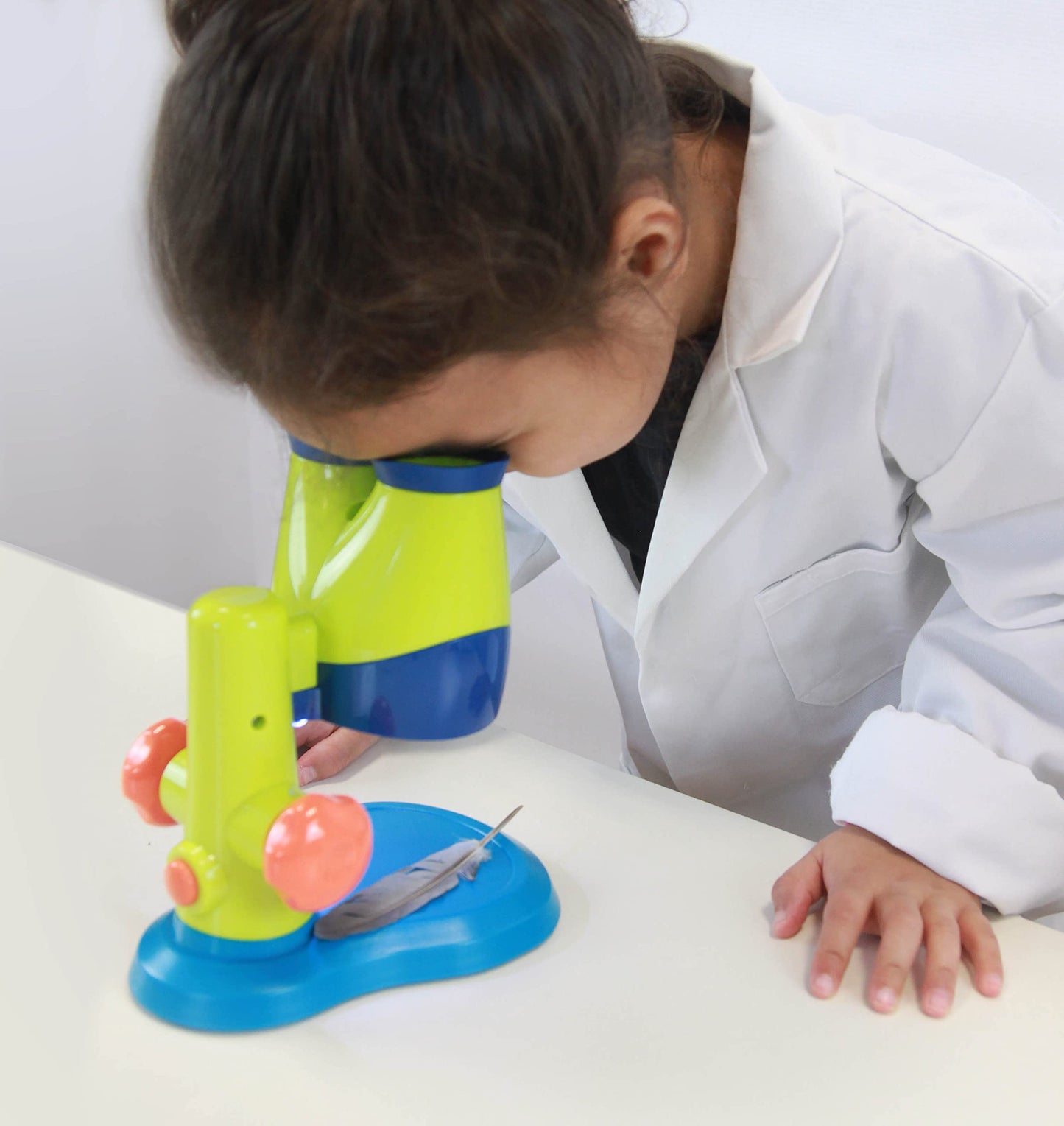 Buki - 9003 - Mini Științe - Microscop, Alb