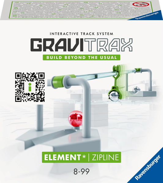 Ravensburger GraviTrax Element Zipline 27472 - Extensie pentru Pista cu Bile - Jucărie de Construcție pentru 8+ Ani
