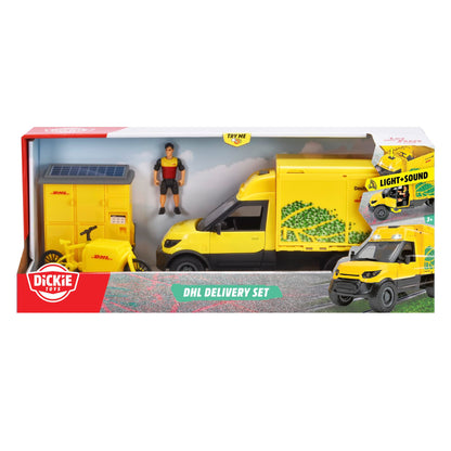 Dickie Toys Set livrare DHL, masinuta cu sunet, 3+ ani