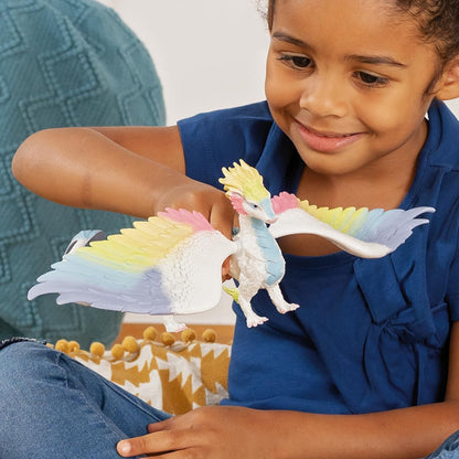 Schleich 70728 BAYALA Dragon Curcubeu, aripi 30 cm, 5+ ani