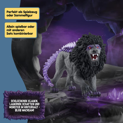 SCHLEICH ELDRADOR Creatures | Leul Umbrelor 42555 | Monstru ELDRADOR cu coadă transparentă | cadou minunat pentru fete și băieți | jucărie de la 7 ani | 14 x 5 x 9 cm