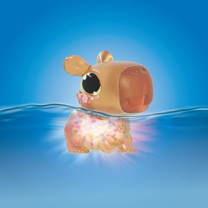 Animagic Let's Glo Capybara Jucărie pluș, 4+ ani