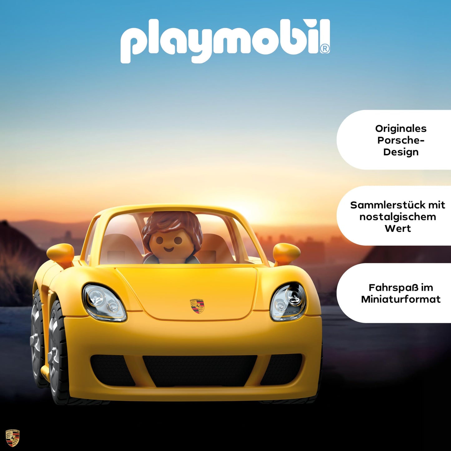 PLAYMOBIL | Mașini de Colecție | Porsche Carrera GT | Model Auto pentru Adulți și Copii, Fani Auto & Colecționari | 71859