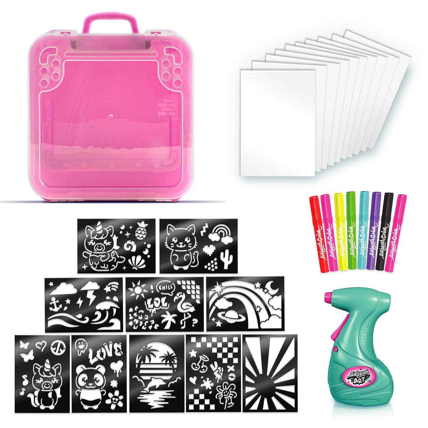 Canal Toys AIR 017 Set Airbrush Art, 6+ ani
