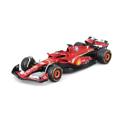 Bburago Ferrari SF-24 Mașinuță model realist 1:43 Charles Leclerc 3+ ani
