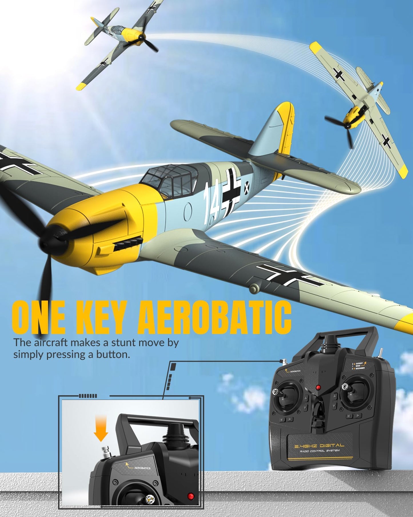 VOLANTEXRC Avion aeromodel cu telecomanda