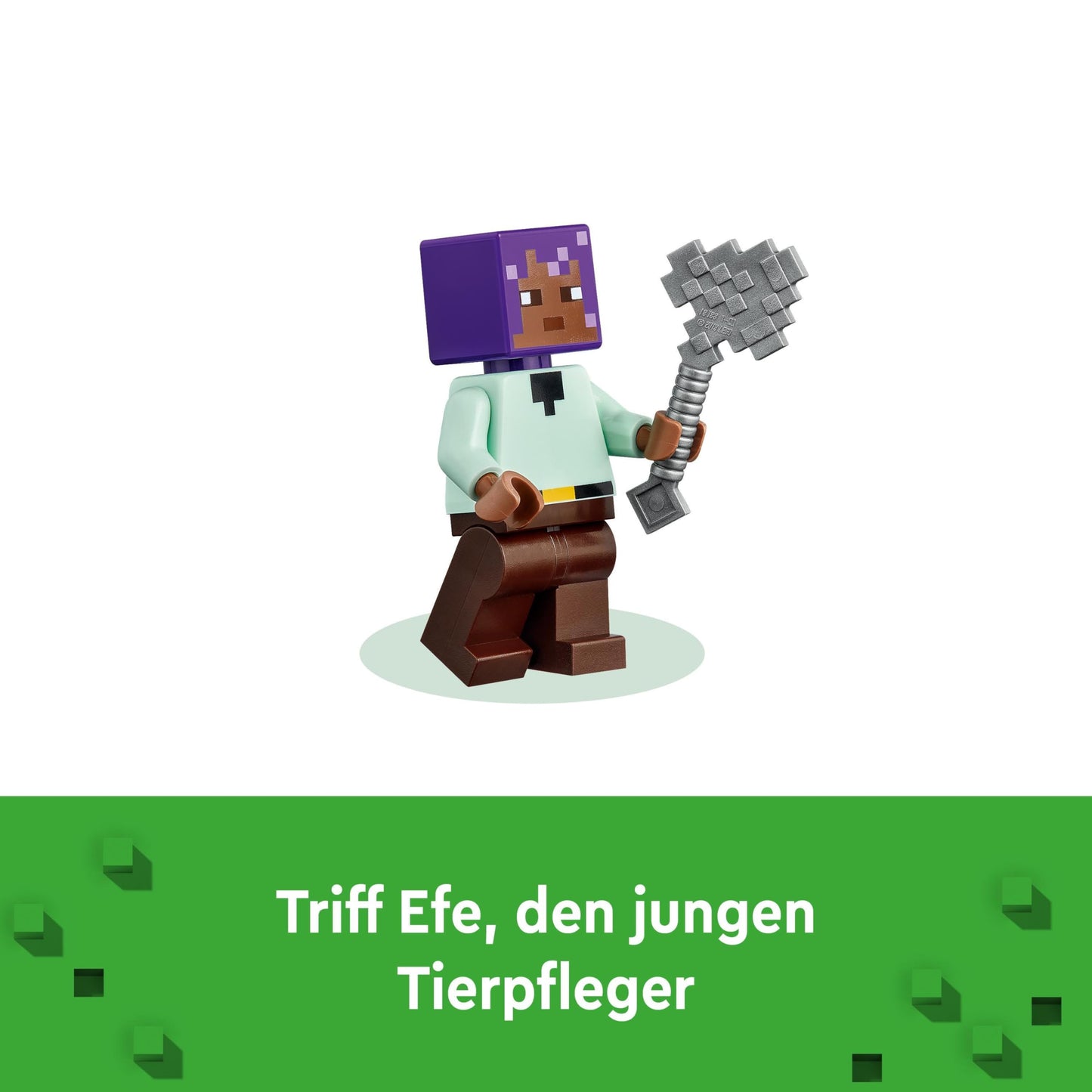 LEGO Minecraft 21253 Adăpost de Animale, 7+ ani