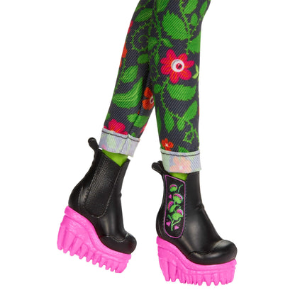 Monster High Fearbook Păpușă Venus McFlytrap cu accesorii Clubul Sub-Pământ 4+ ani