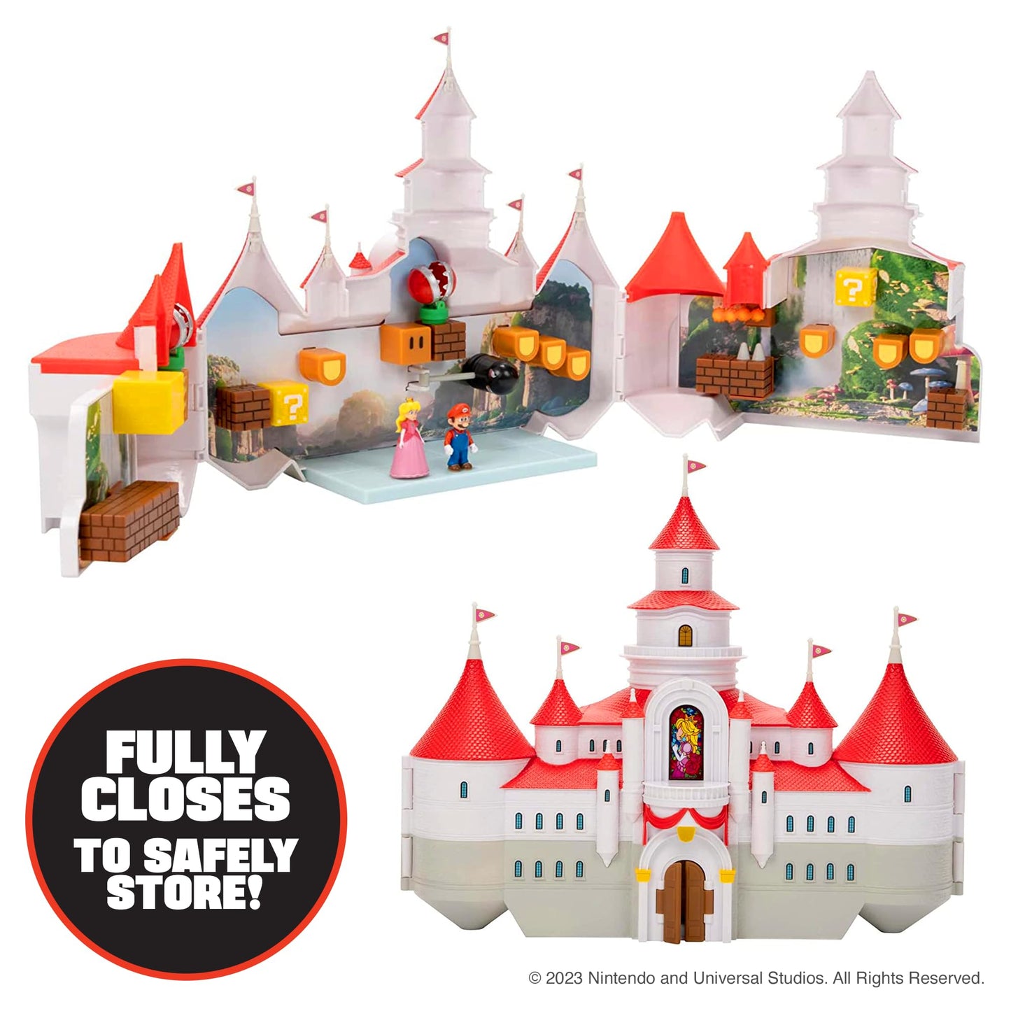 Super Mario Castelul Regatului Ciupercă, 2 figurine