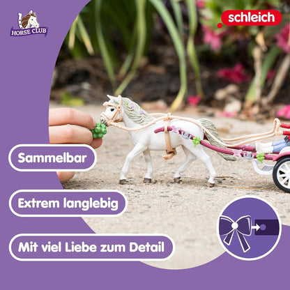 Schleich 42467 Horse Club Trăsură pentru Spectacol, 5+ ani