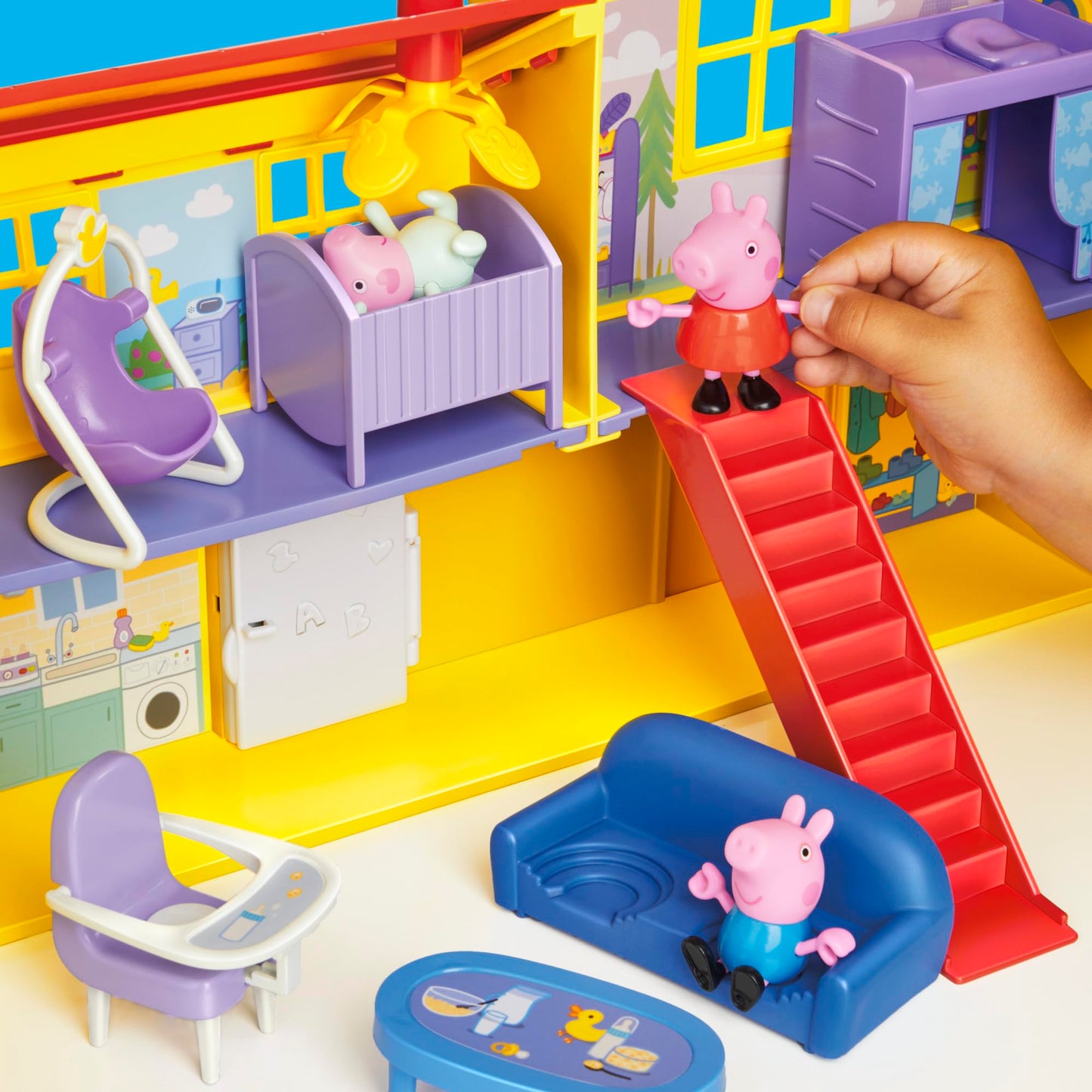 Peppa Pig Set de Joacă Casa Mare a lui Peppa, 80 cm