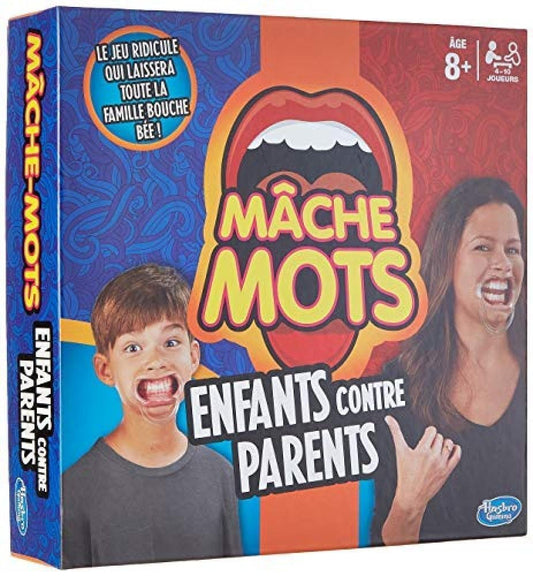 Hasbro C31451010 Joc de societate Klartext Copii contra Părinți pentru petreceri amuzante de la 4 ani (limba franceză)