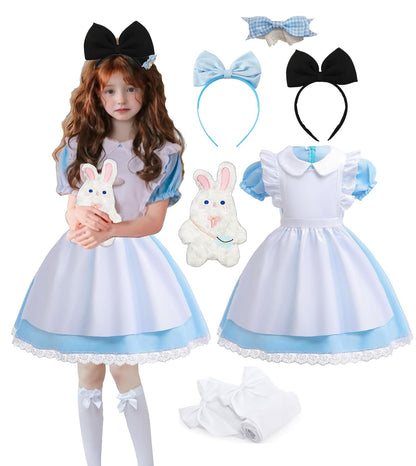 ChouGlow Rochie Alice in Tara Minunilor, set costum