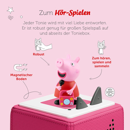 tonies Peppa Wutz Figurina audio pentru Toniebox cu poveste aniversară 3+ ani