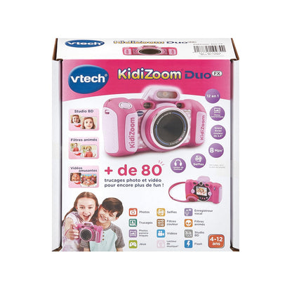 VTech 80-519979 Cameră digitală pentru copii 8 MP, de la 4 ani (roz)