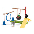 Schleich 42536 Set joacă câini Farm World, 14 piese, 3+ ani
